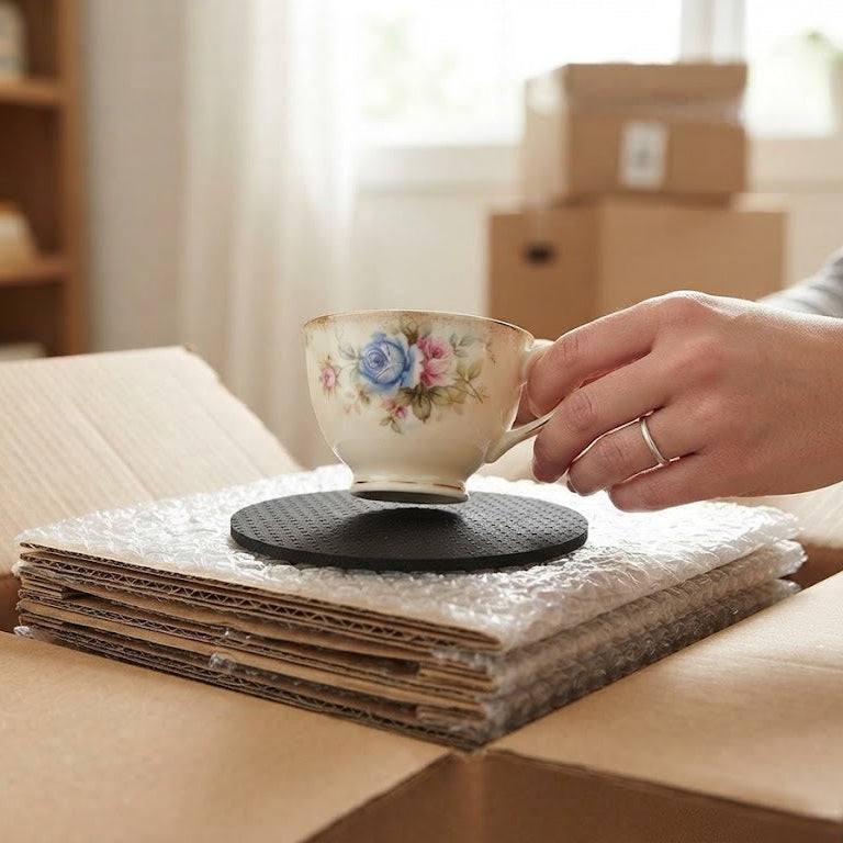 Upgrade your ceramic protection projects with this carefully crafted round ceramic foam pad.