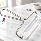 Acrylic Clay Rolling Pin, Clear Roller for Fondant Polymer Clay & Soft Clay Flattening, Smooth Baking Tool