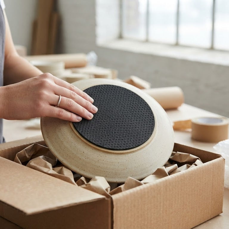 Upgrade your ceramic protection projects with this carefully crafted round ceramic foam pad.